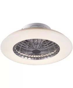 VENTILATORE DA SOFFITTO "STRALSUND" CON LED INCLUSO Ø50 CM, 30W